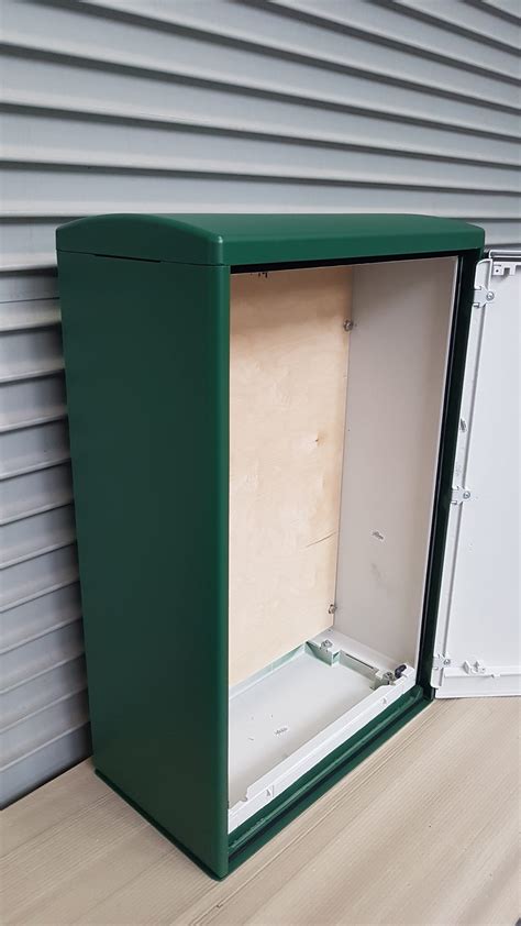 grp electrical meter box|internal meter cupboard.